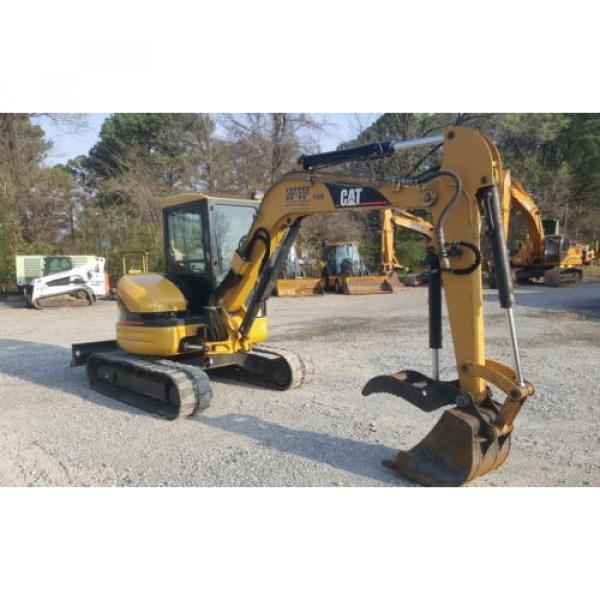 2004 Caterpillar 305C CR Mini Excavator - A/C Cab; Radio; Blade; 1505 hours #4 image