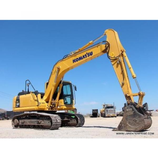 2013 KOMATSU PC160 LC-8 EXCAVATOR- EXCAVATOR- LOADER- TRACKHOE- KOMATSU- 35 PICS #1 image