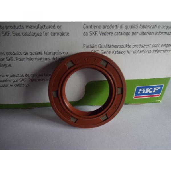 Oil Seal Viton SKF 30x47x7mm Double Lip R23/TC #1 image