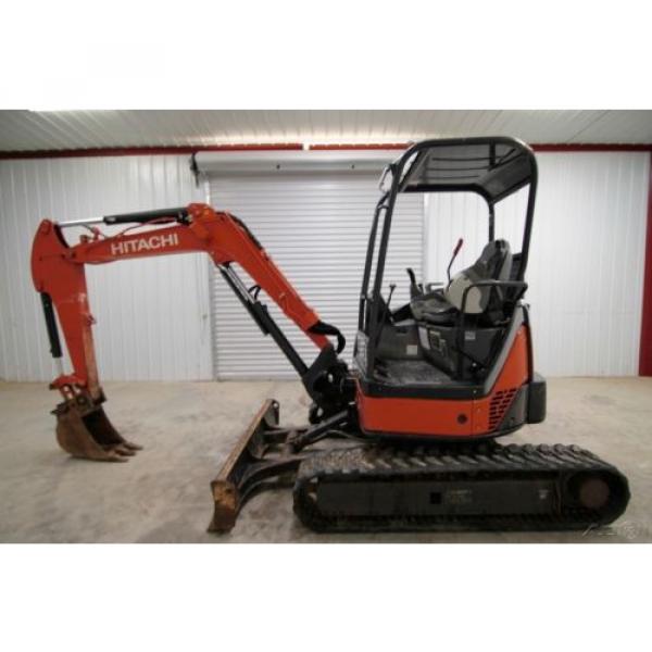 2012 HITACHI ZX35U-3 MINI TRACK EXCAVATOR,IDENTICAL TO JOHN DEERE 35G EXCAVATOR! #5 image