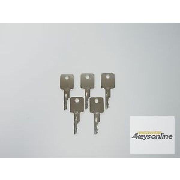 5 Bobcat and Case Skid Steer Excavator keys D250 #1 image