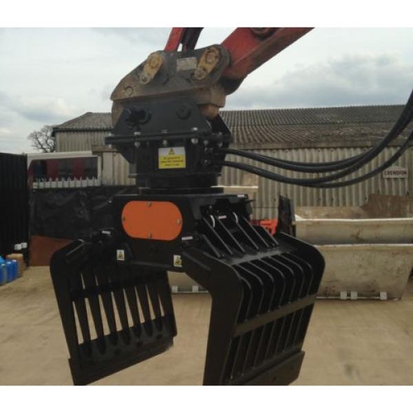 Hardlife Hydraulic Rotating Excavator / Digger Grapple / Grab 7 - 8 Ton SGR060 #2 image