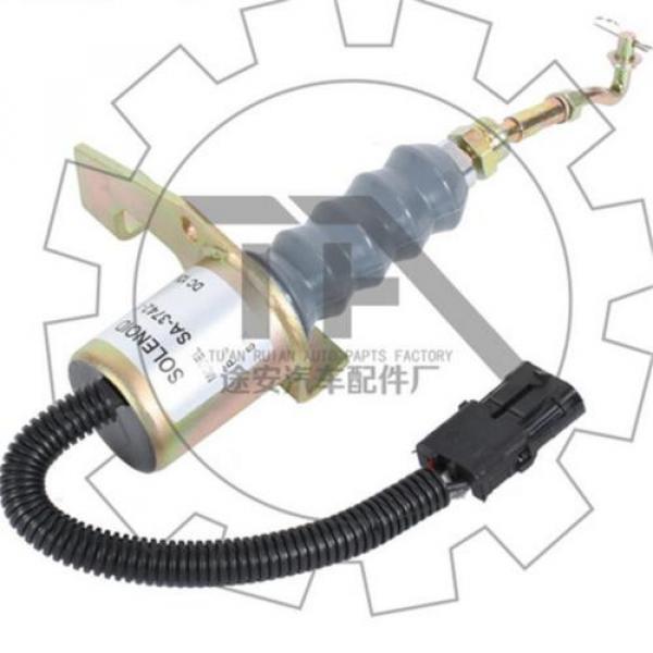 Diesel Shutdown Solenoid SA-3742-24 1751ES for Deutz/Bosch/Commins Generator #1 image