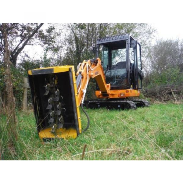 New mini excavator flail head digger hedge cutter. fits 0.9-3T diggers. #1 image