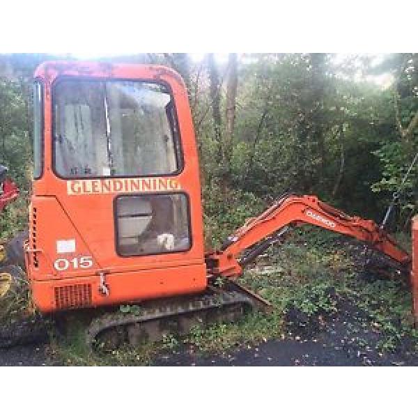 Daewoo Solar 015 Mini Digger Excavator Dismantling!!! Final Drive Only!!!! #1 image