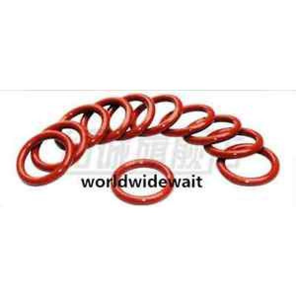 20Lots Red O Ring Oil Seal 17/18/19/20/21/22/23mm Outer Dia 2.4mm Thick #1 image