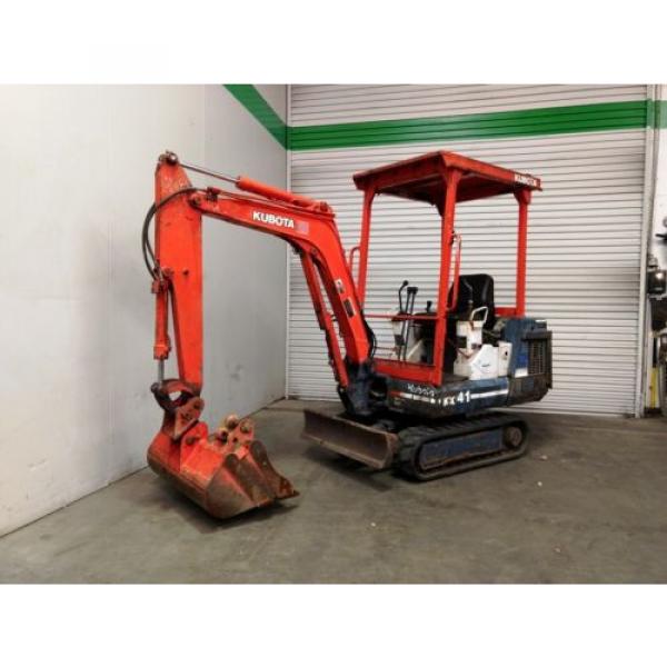 Kubota KX41 1.6t Rubber Tracked Mini Excavator s/n -370 #1 image