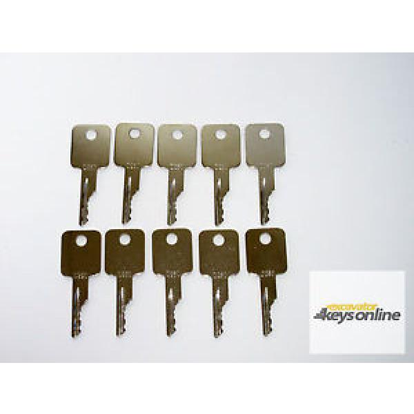 10 Bobcat and Case Skid Steer Excavator keys D250 #1 image