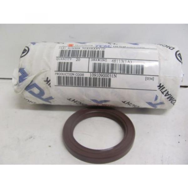 Lot of 20 Dichtomatik 50x68x8VTF Oil Seal  ! #1 image