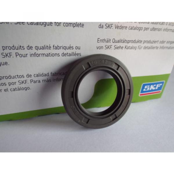 Oil Seal SKF 26x42x7mm Double Lip R23/TC #1 image