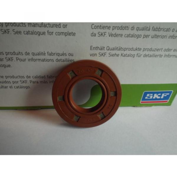 Oil Seal Viton SKF 20x40x7mm Double Lip R23/TC #1 image