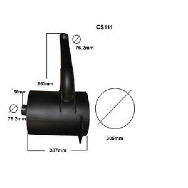 CASE 688B EXCAVATOR/DIGGER   EXHAUST SILENCER     (BRAND NEW) #1 image