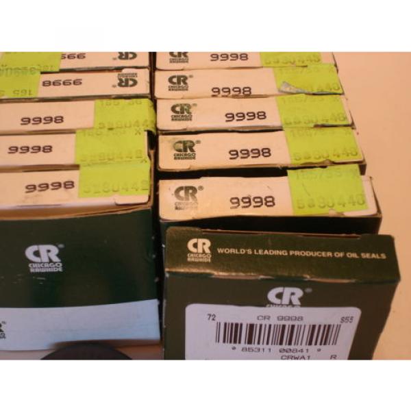 Lot of 22 Chicago Rawhide CR 9998 Oil Seals NIB New #4 image