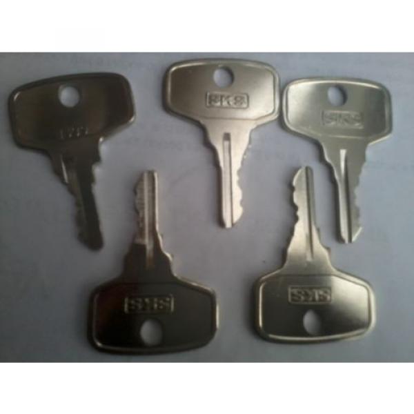 5X kubota keys, excavator kubota, excavator parts, farm machinery fast dispatch #5 image