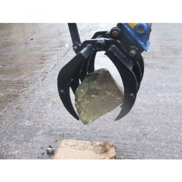 Manual Mechanical Grapple / Grab for Excavator / Digger 6 - 8 Ton #1 image