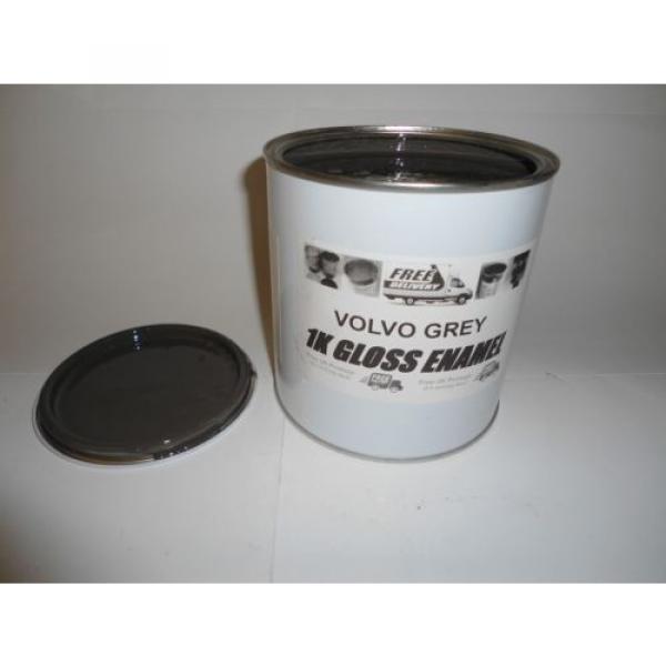 Volvo Excavator Grey Gloss Enamel Paint 1 Litre #1 image