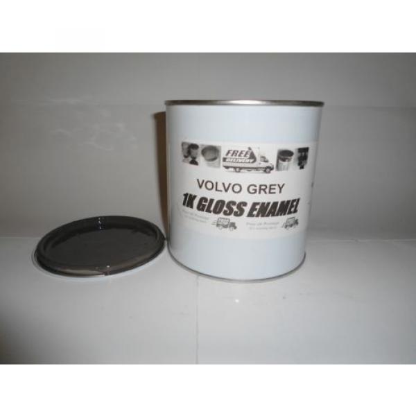 Volvo Excavator Grey Gloss Enamel Paint 1 Litre #3 image