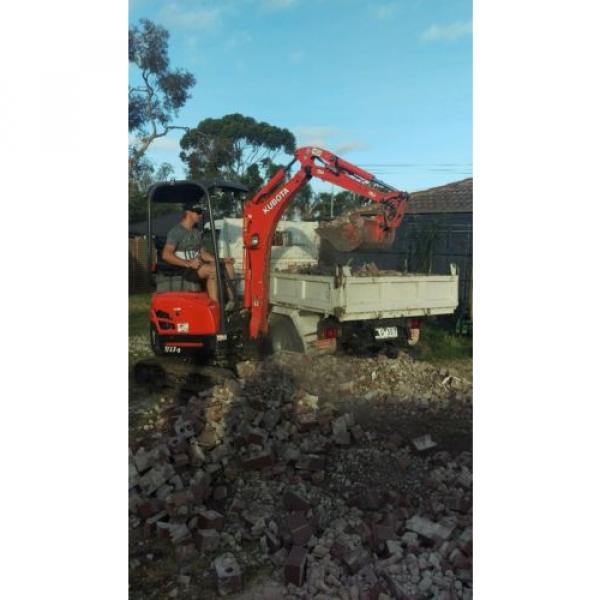 Mini Excavator for hire. Dry hire Kubota-U17. 1.7 ton #1 image