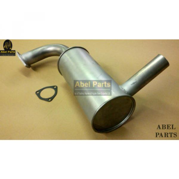 JCB PARTS 3CX -- EXHAUST BOX SILENCER (PART NO. 122/01600) INCLUDES GASKET #2 image