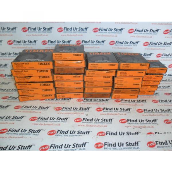 Timken Oil Seal Bundle - 450329, 471883, 470120 Unused Oil Seals #1 image