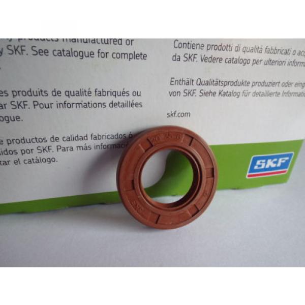 Oil Seal SKF Viton 20x35x6mm Double Lip R23/TC #1 image