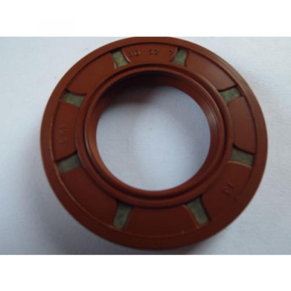 Oil Seal SKF Viton 8x22x7mm Double Lip R23/TC #2 image