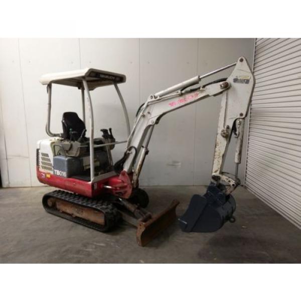 Takeuchi TB016 1.6t Rubber Track Mini Excavator s/n -808 #4 image