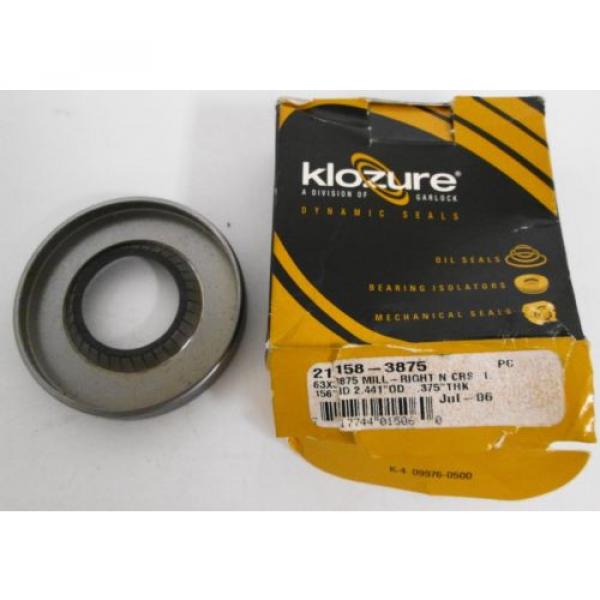 Garlock Klozure 21158-3875 Oil Seal #1 image