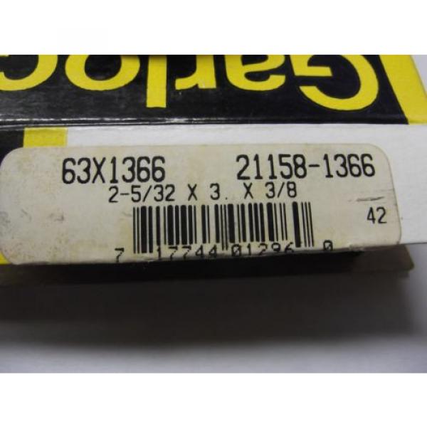 GARLOCK SEALS 63X1366 Oil Seal 2-5/32&#034; x 3&#034; x 3/8&#034; P/N 21158-1366 #1 image