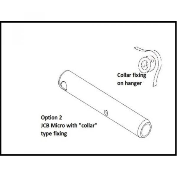 30&#034; MINI DIGGER / EXCAVATOR BUCKET FOR JCB MICRO / JCB 8008 (COLLAR TYPE HANGER) #2 image