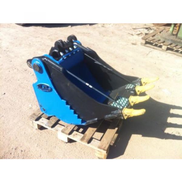 Hydraulic 4 in 1 excavator bucket JCB KUBOTA CAT KOMATSU TAKEUCHI HITACHI CASE #4 image