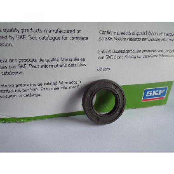 Oil Seal SKF 17x29x5mm Double Lip R23/TC #1 image