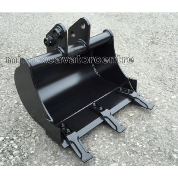 18&#034; MINI DIGGER / EXCAVATOR BUCKET FOR JCB MICRO / JCB 8008 (COLLAR TYPE HANGER) #1 image