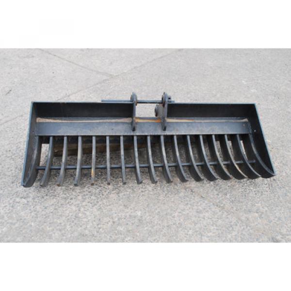 Stone Rake 1500mm Excavator Digger Bucket 6 - 8 Ton Machine #1 image