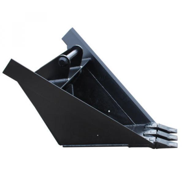 Mounding V Bucket With Teeth for Excavator Digger 10-14 Tonne #2 image