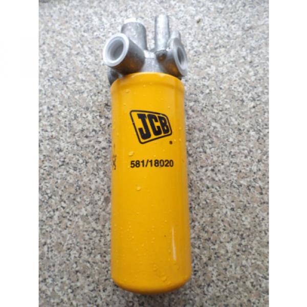 JCB HYDRAULIC FILTER &amp; HOUSING P/N 581/18020 #1 image