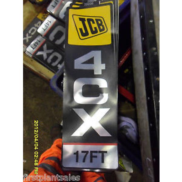 JCB 4CX DECALS PART NO. 20036 #1 image