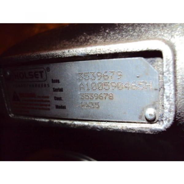 Daewoo Solar 220 excavator turbocharger Holset HX35 turbo unit 2001 #4 image