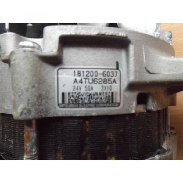 24V 50A Alternator 181200-6037 A4TU6285A #5 image