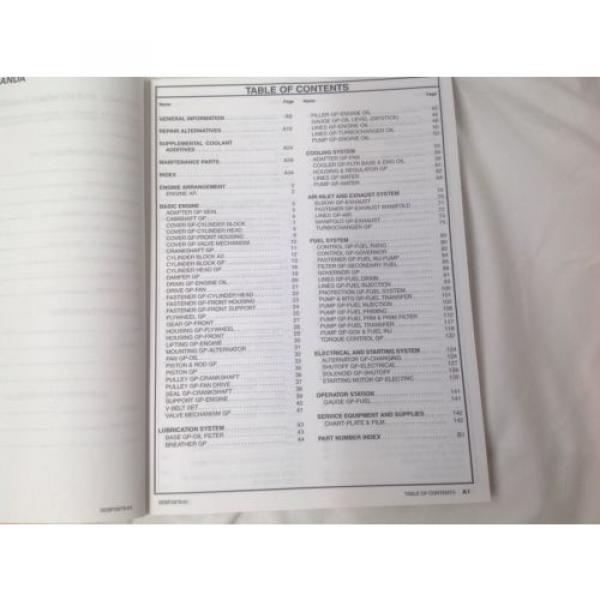 CAT 3306 PARTS MANUAL EXCAVATOR, ENGINE BOOK (INCL £9.16 VAT) #2 image