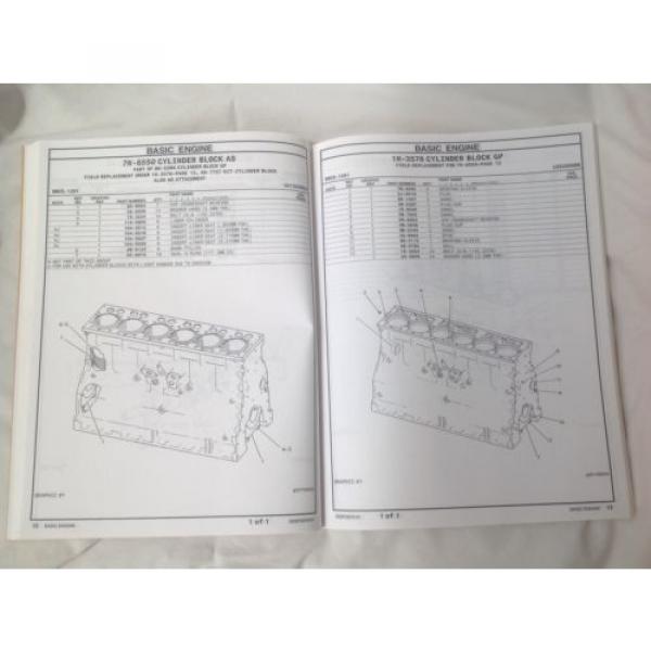 CAT 3306 PARTS MANUAL EXCAVATOR, ENGINE BOOK (INCL £9.16 VAT) #4 image