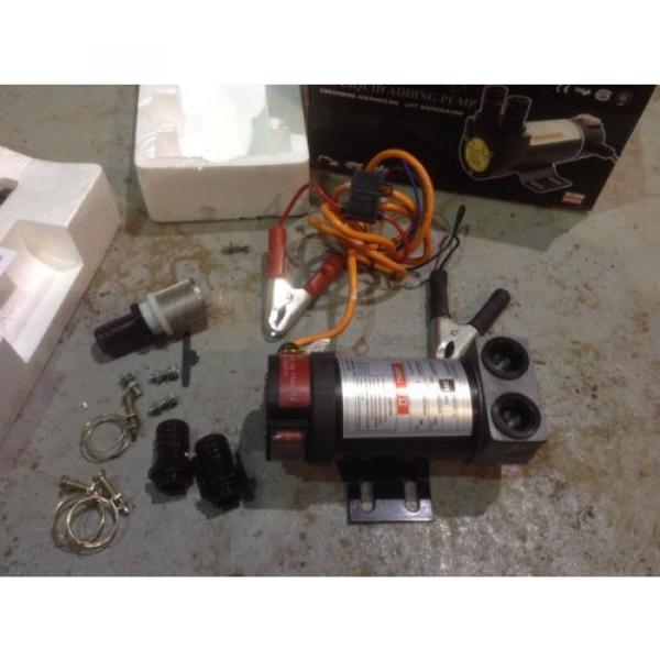 24v Phosset  transfer refuelling pump, marine, excavator, digger, boat #3 image