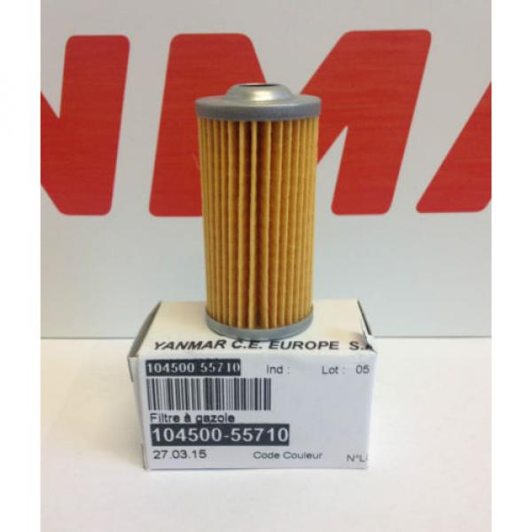 Genuine Yanmar Fuel Filter 104500-55710, Excavator. #1 image