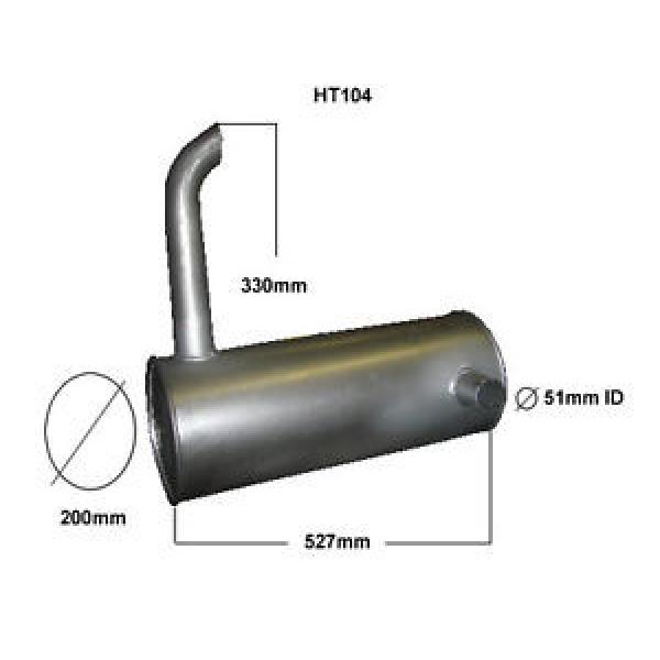 HITACHI EX60 MK5 EXHAUST SILENCER NEW #1 image