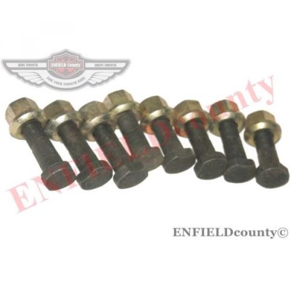 NEW 8 UNITS JCB 3CX EXCAVATOR REAR WHEEL NUT BOLT KIT 826/00923,106/40001 @UK #3 image