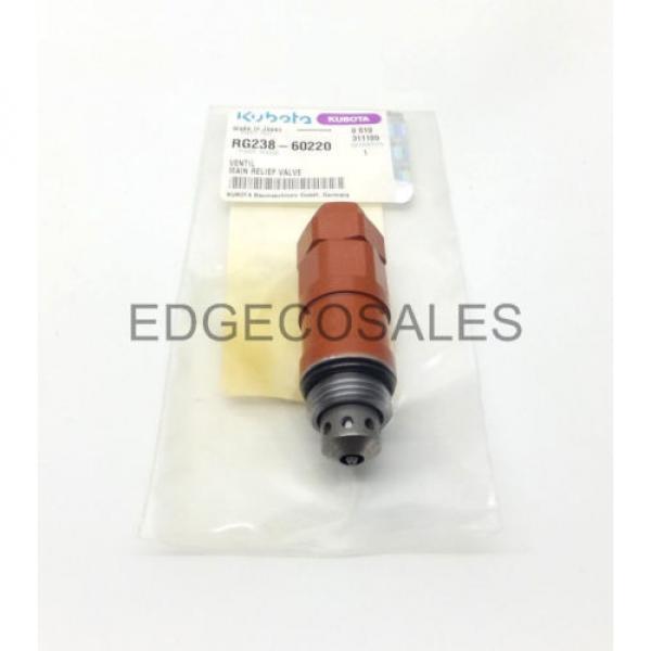 Kubota &#034;KX Series&#034; Excavator Main Hydraulic Overload Relief Valve - *RG23860220* #1 image