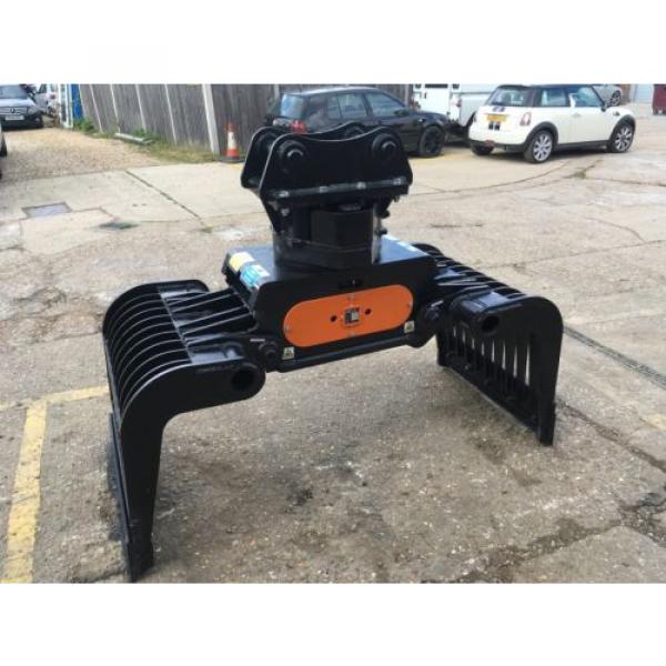 Hardlife Hydraulic Rotating Excavator / Digger Grapple / Grab 10 - 16 Ton SGR100 #2 image