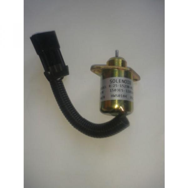 12V Kubota Fuel Shutdown Solenoid SA-4561-T 1503ES-12A5UC9S #1 image