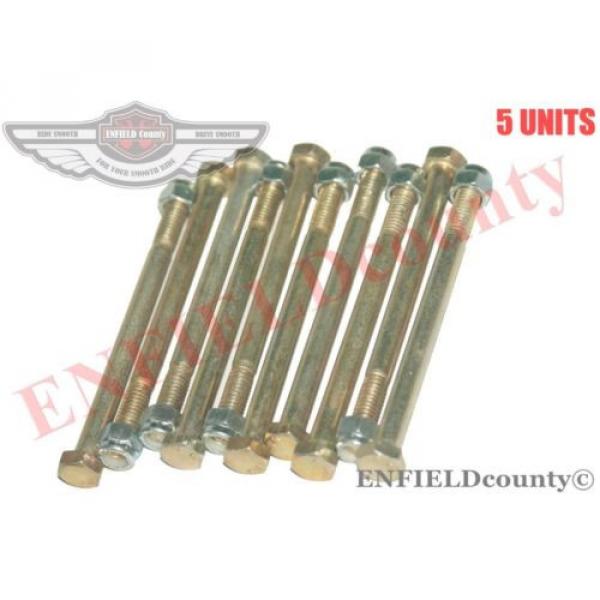 BRAND NEW JCB 3CX EXCAVATOR FRONT BUCKET 5 UNITS 5&#034; LONG NUT BOLT KIT @UK #1 image