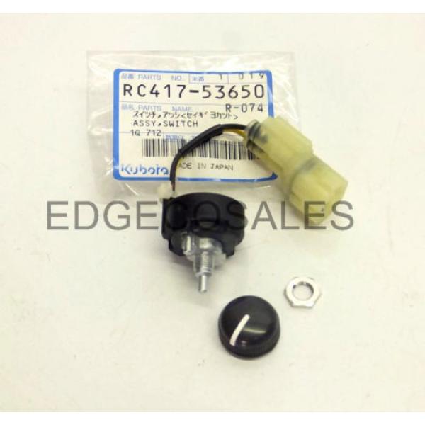 Kubota &#034;KX &amp; U Series&#034; Excavator Auto-Idle Switch Assembly - *RC41753650* #1 image